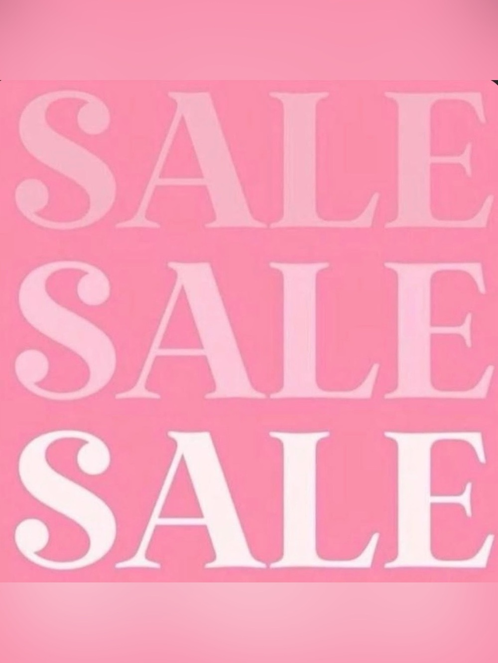 Long Weekend Sale!!